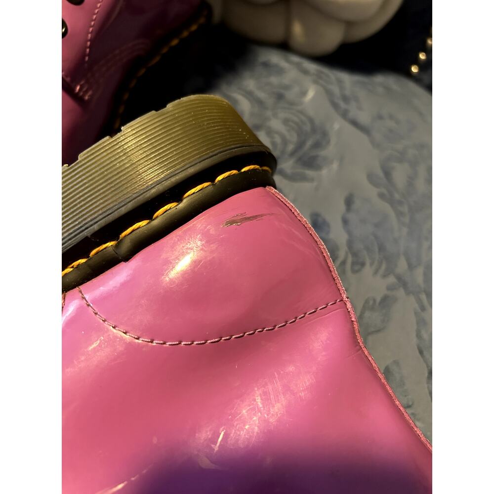 Dr Martens Bright Purple 1460 Boots Size 7/EU 38 - Picture 6 of 9
